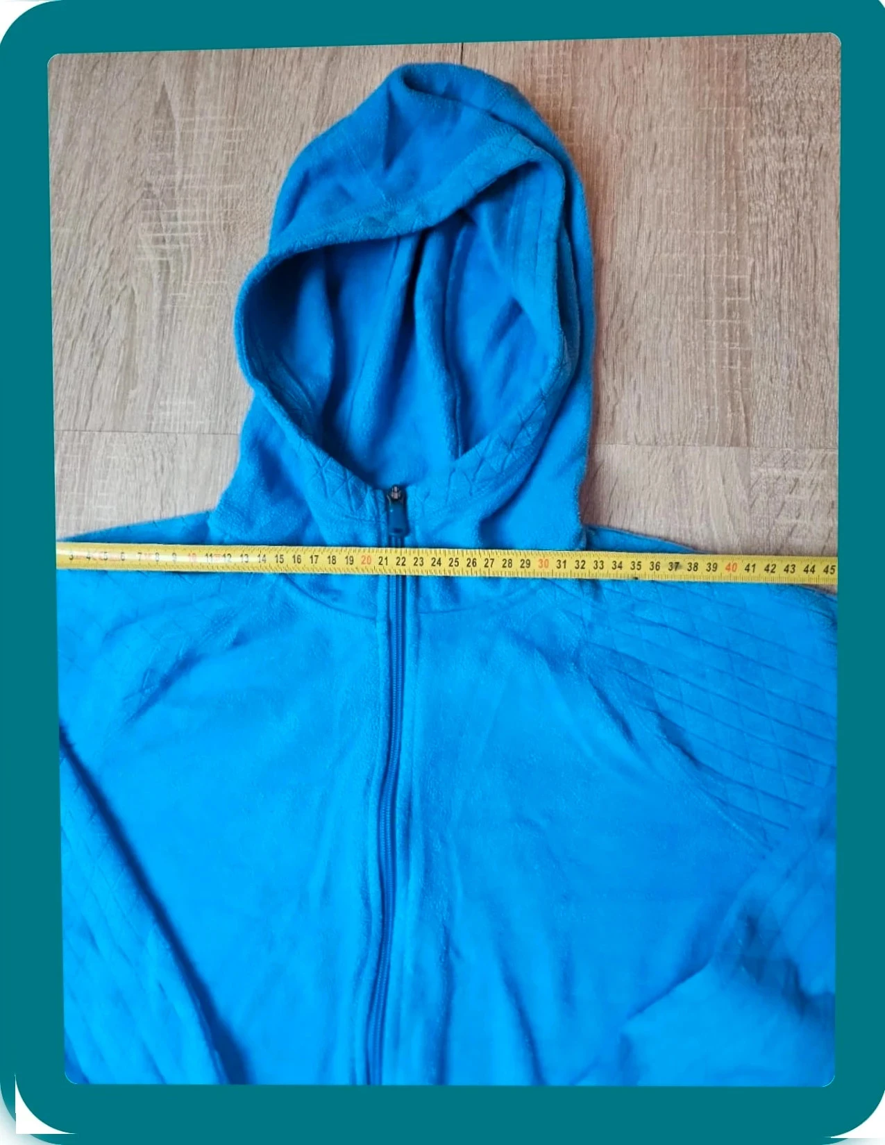 Tek Gear Full Zip fleece blue Size m - Hooded – photo 4